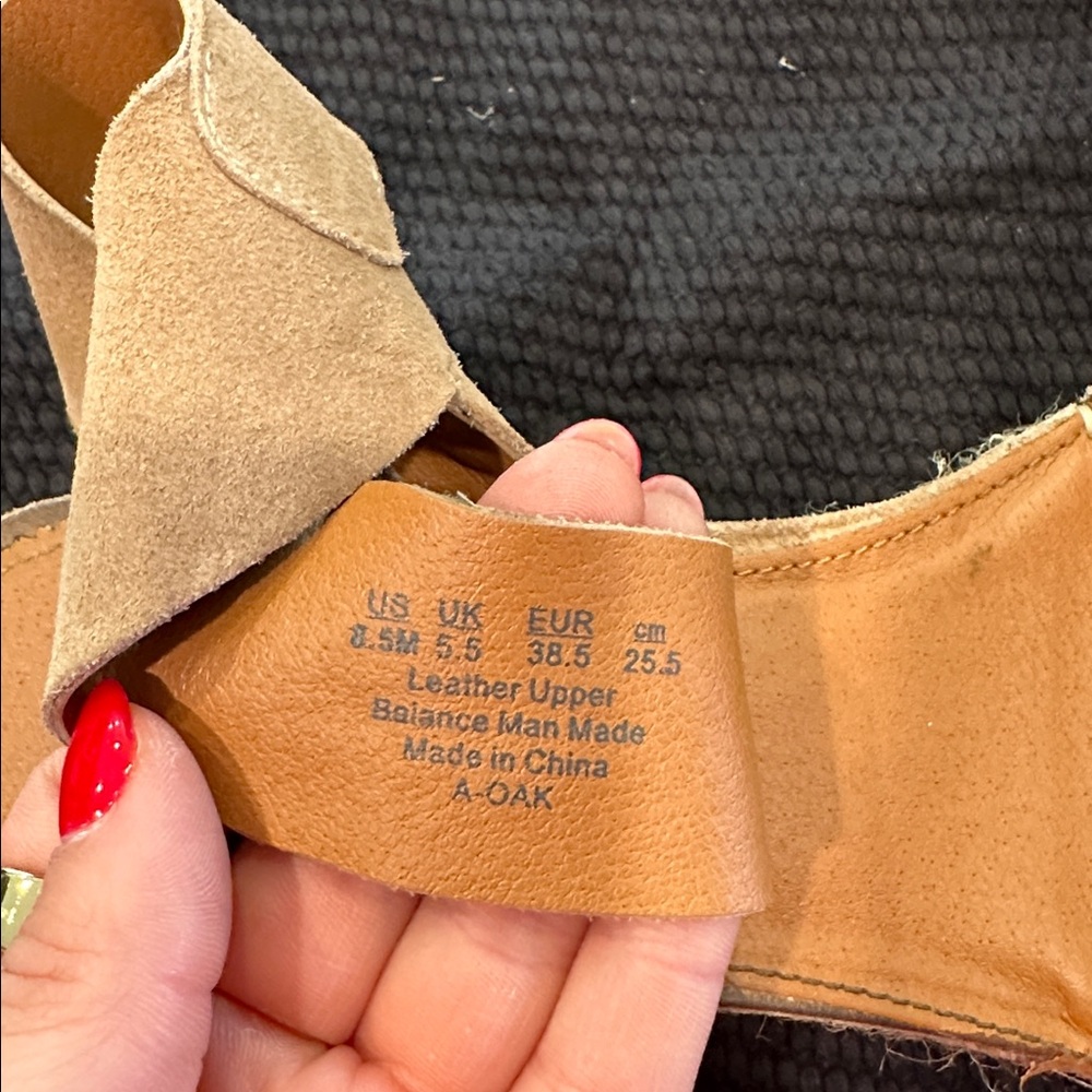 Franco Sarto Tan Espadrille Sandals - Picture 6 of 6